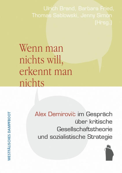 Coverabbildung "Wenn man nichts will, erkennt man nichts."