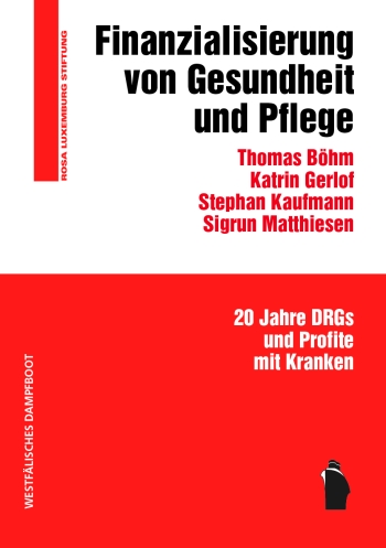 Coverabbildung Finanzialisierung von Gesundheit und Pflege