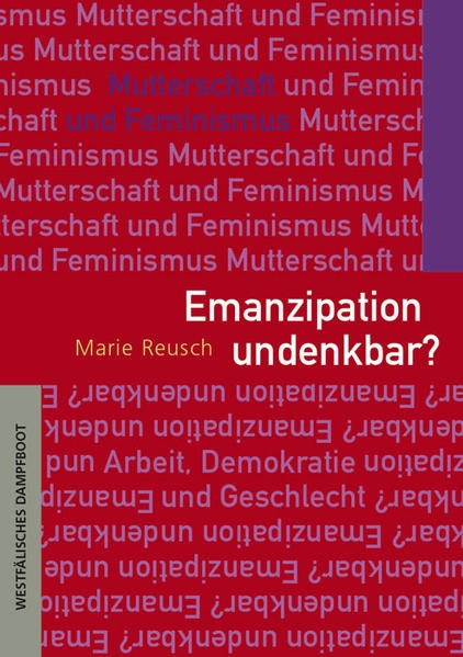 Coverabbildung Emanzipation undenkbar?